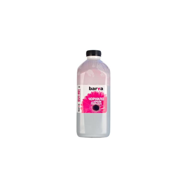 Чорнило Barva Epson universal 1, water-soluble, 1 кг MAGENTA (EU1-461)