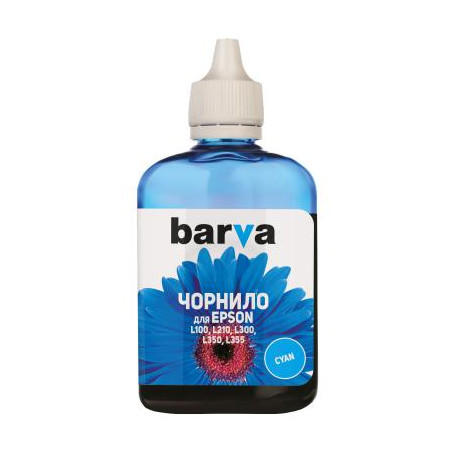Чорнило Barva Epson 664 90г (T6642) CYAN (L100-400)