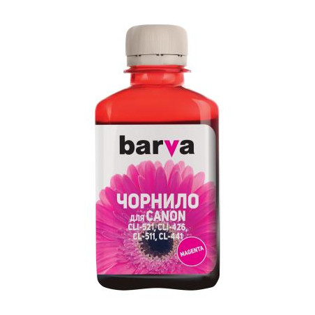 Чорнило Barva CANON CLI-521/CL-511 180г MAGENTA (C521-058)