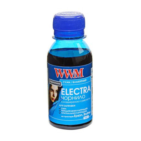Чорнило WWM EPSON UNIVERSAL ELECTRA 100ml Cyan (EU/C-2)
