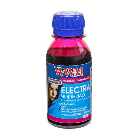 Чорнило WWM EPSON UNIVERSAL ELECTRA 100ml Magenta (EU/M-2)