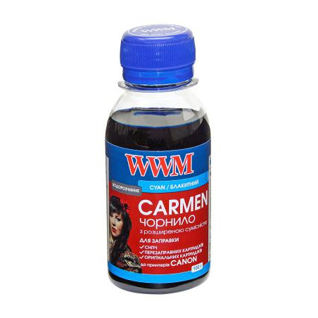 Чорнило WWM CANON UNIVERSAL CARMEN 100g Cyan (CU/C-2)
