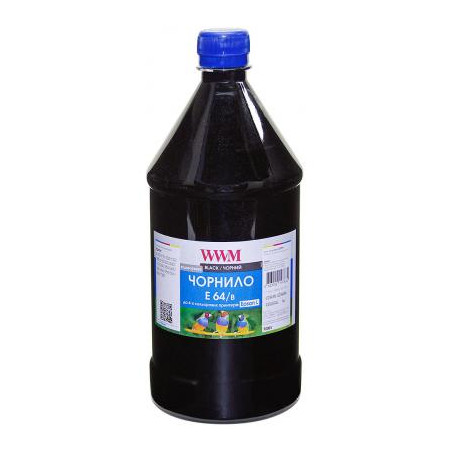 Чорнило WWM EPSON L110/L210/L355 1000g Black (E64/B-4)