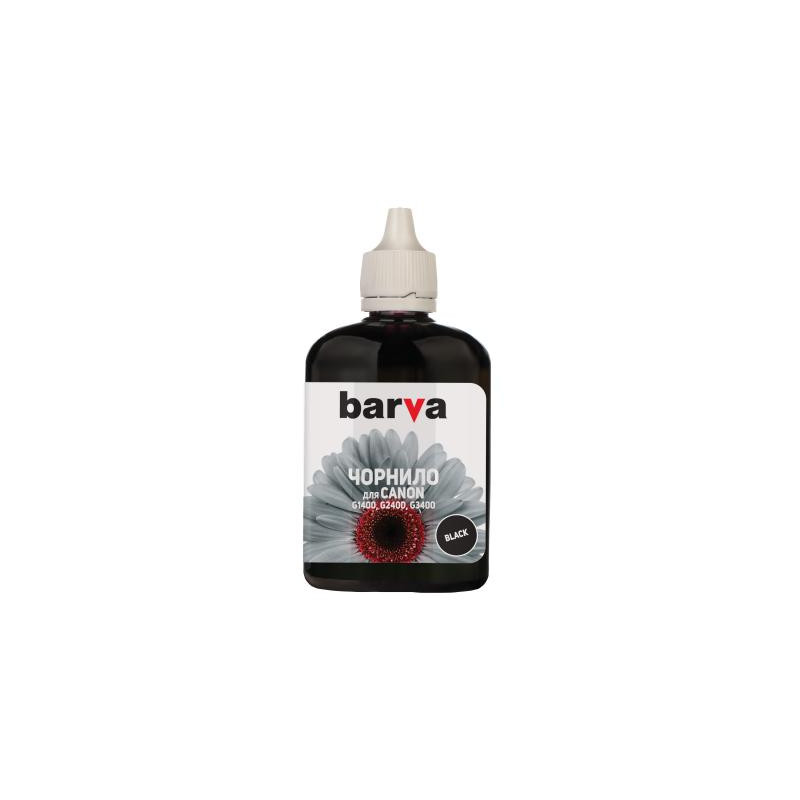 Чорнило Barva CANON GI-490 90г BLACK Pigmented (G490-507)