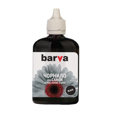 Чорнило Barva CANON GI-490 90г BLACK Pigmented (G490-507)