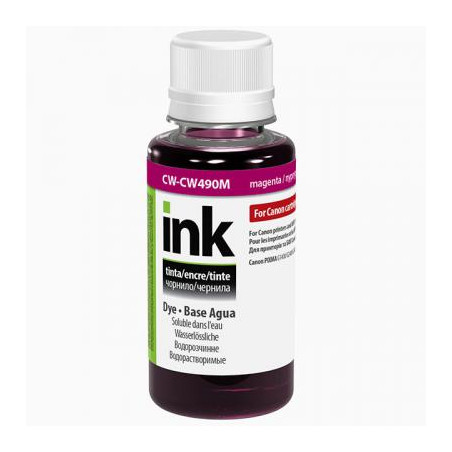 Чорнило ColorWay Canon GI-490 100мл Magenta (CW-CW490M01)
