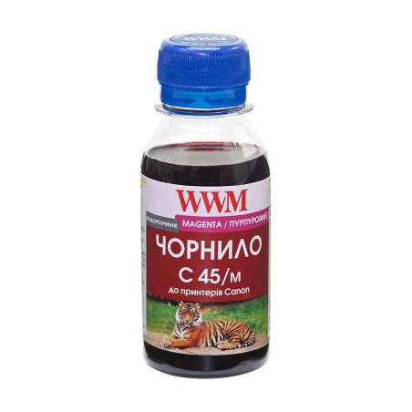 Чорнило WWM Canon CL-441/CL-446/CLI-451M 100г Magenta Water-soluble (C45/M-2)