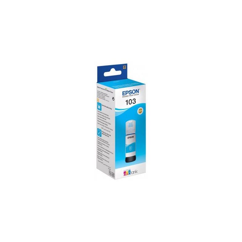 Контейнер з чорнилом Epson 103 Cyan (C13T00S24A)