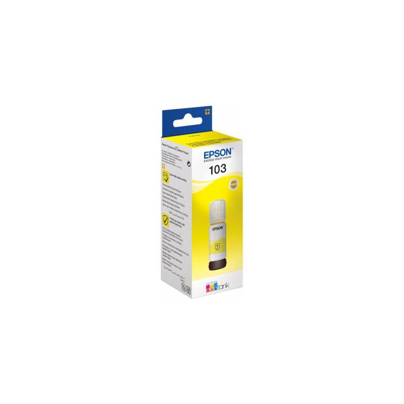 Контейнер з чорнилом Epson 103 yellow (C13T00S44A)