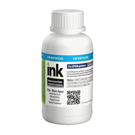Чорнило ColorWay Epson L-100/200, 200 мл Cyan (CW-EW101C02)