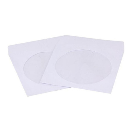 Конверт до диска RIDATA paper + window (100-pack) (3135635/INS-D044/RPB-CD100)