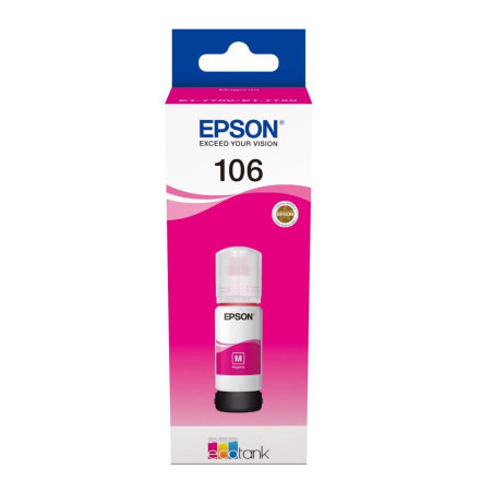 Контейнер з чорнилом Epson 106 magenta (C13T00R340)