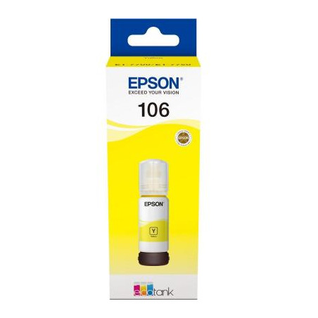 Контейнер з чорнилом Epson 106 yellow (C13T00R440)