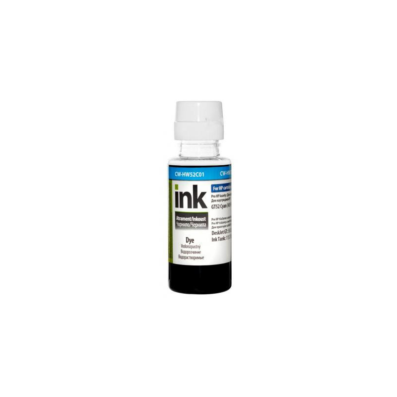 Чорнило ColorWay HP Ink Tank 115/315/415 100мл Cyan (CW-HW52C01)