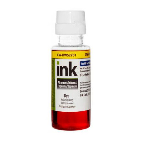 Чорнило ColorWay HP Ink Tank 115/315/415 100мл Yellow (CW-HW52Y01)