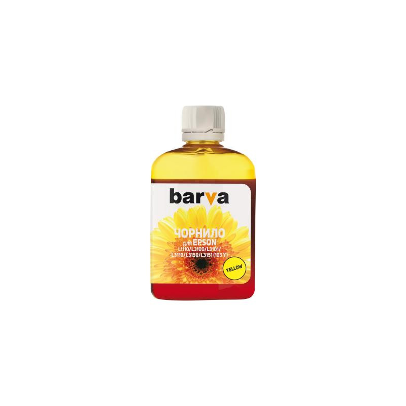 Чорнило Barva Epson 103 100мл YELLOW (E103-693)