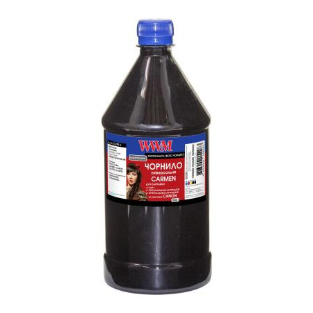 Чорнило WWM Canon CARMEN 1000г Photo Black (CU/PB-4)
