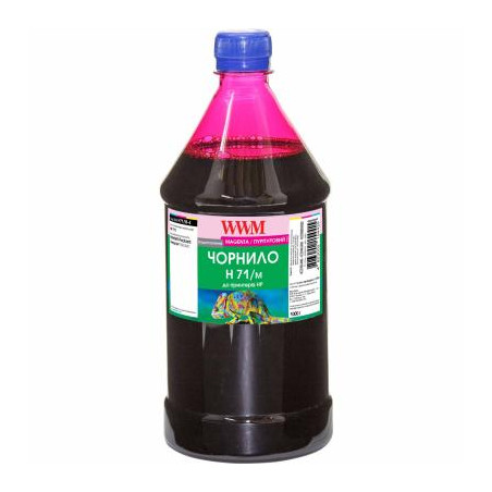 Чорнило WWM HP №711 1000г Magenta (H71/M-4)