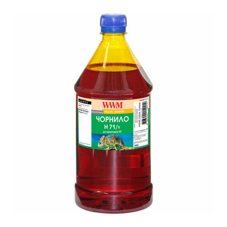 Чорнило WWM HP №711 1000г Yellow (H71/Y-4)