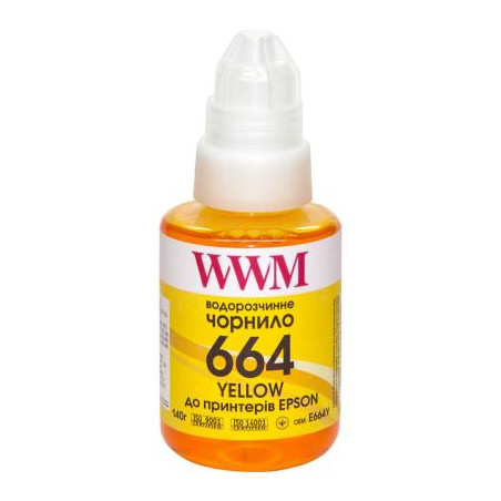 Чорнило WWM Epson L110/L210/L300 140г Yellow (E664Y)