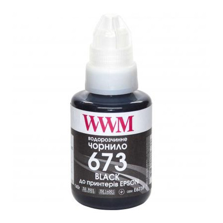 Чорнило WWM Epson L800 140г Black (E673B)