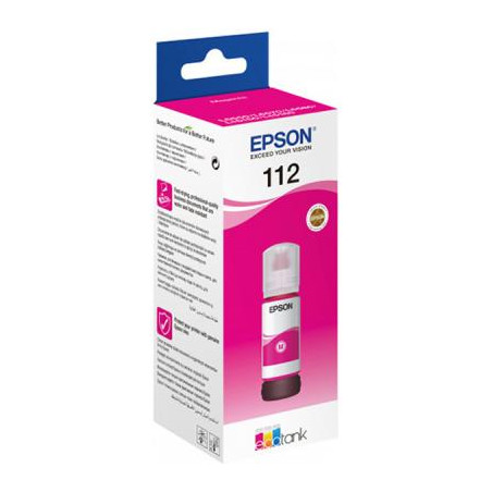 Контейнер з чорнилом Epson 112 EcoTank Pigment Magent ink (C13T06C34A)