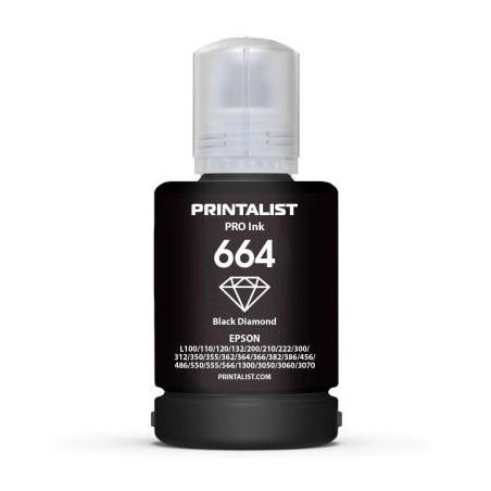 Чорнило Printalist Epson L110/L210/L300 140г Black (PL664B)