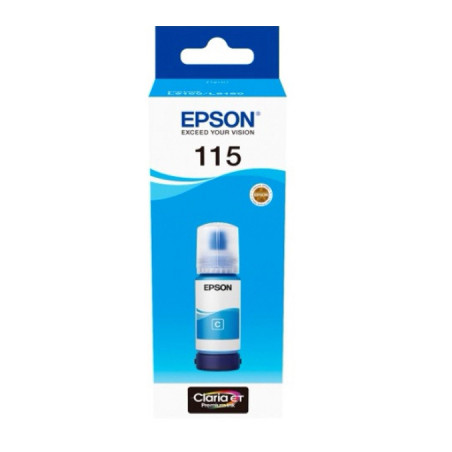 Контейнер з чорнилом Epson 115 EcoTank Cyan (C13T07D24A)