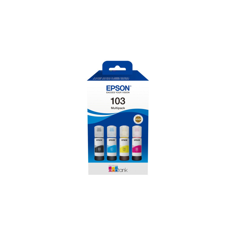 Контейнер з чорнилом Epson 103 Multipack (C,M,Y,Bk) (C13T00S64A)