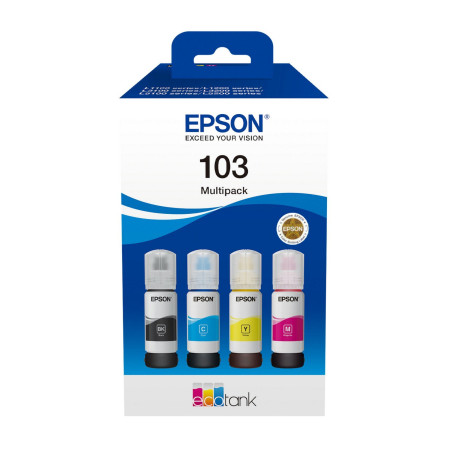Контейнер з чорнилом Epson 103 Multipack (C,M,Y,Bk) (C13T00S64A)