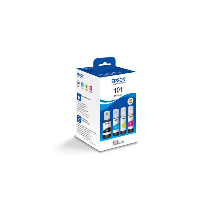 Контейнер з чорнилом Epson 101 Multipack (C,M,Y,Bk) (C13T03V64A)