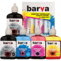 Чорнило Barva Canon PGI-480PGBK + CLI-481BK/C/M/Y 5x90г (CPGI480-5-090-MP)