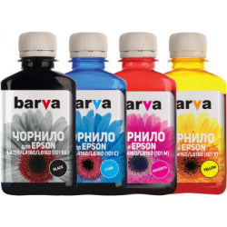 Чорнило Barva Epson 101, 4х180 мл (E101-180-MP)