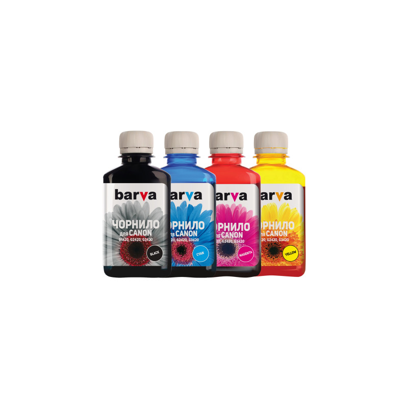 Чорнило Barva Canon GI-41 SET 4x180 мл (CGI41-180-MP)