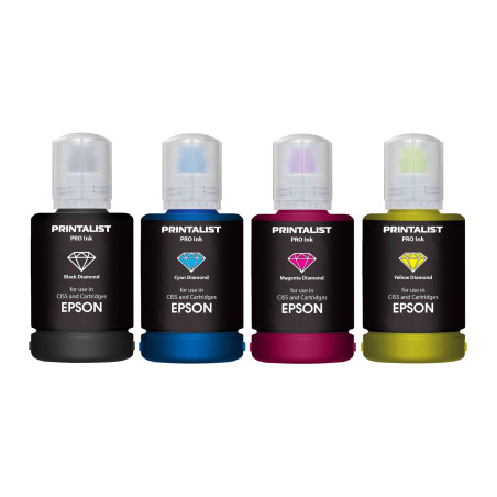 Чорнило Printalist Epson 4х140г B/C/M/Y SET (PL-INK-EPSON-SET4)