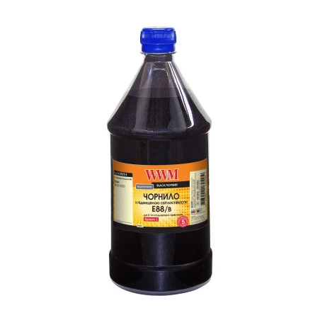 Чорнило WWM Epson L8050/L18050 1000г Black, water-soluble (E88/B-4)
