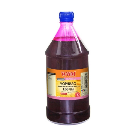 Чорнило WWM Epson L8050/L18050 1000г Light Magenta, water-soluble (E88/LM-4)