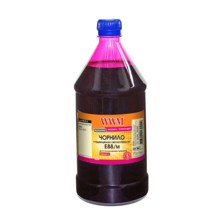 Чорнило WWM Epson L8050/L18050 1000г Magenta, water-soluble (E88/M-4)
