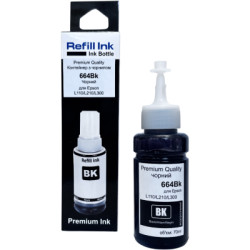 Чорнило Premium Quality Epson 664Bk 70мл Black (70264878)