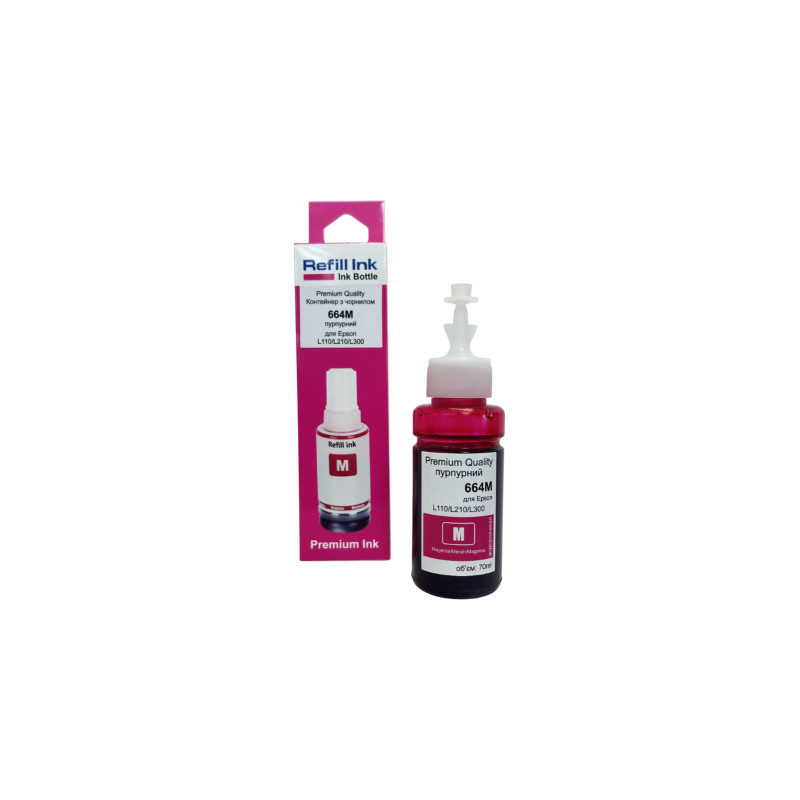 Чорнило Premium Quality Epson 664M 70мл Magenta (70264880)
