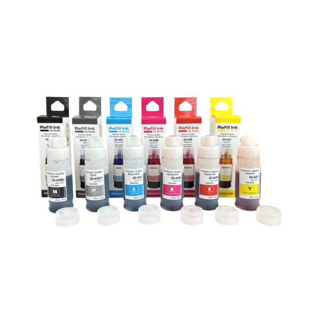 Чорнило Premium Quality Canon GI-43 SET B/C/M/Y/G/R 6х70ml (70264944)