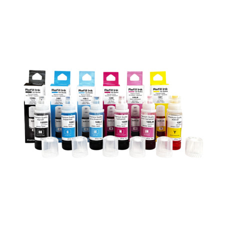 Чорнило Premium Quality Epson 108 SET B/C/M/Y/LC/LM 6х70ml SmartFill (70264940)