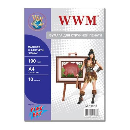 Фотопапір WWM A4 Fine Art (ML190.10)