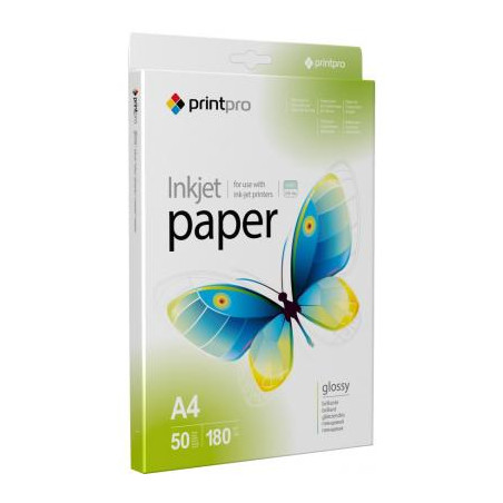 Фотопапір PrintPro A4 (PGE180050A4)