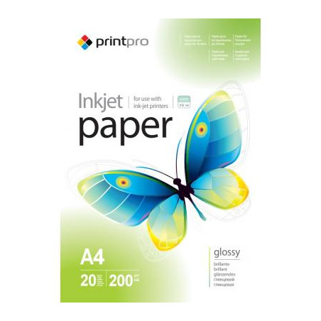 Фотопапір PrintPro A4 (PGE200020A4)
