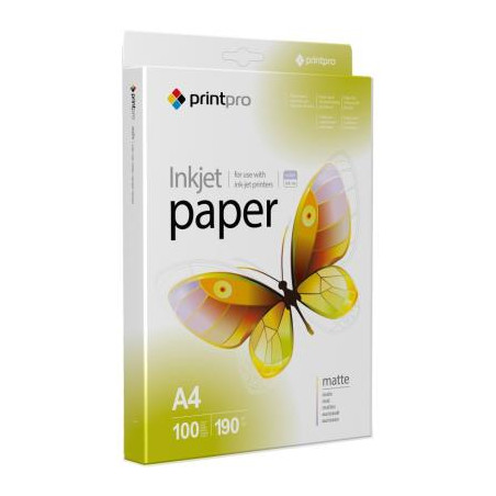 Фотопапір PrintPro A4 (PME190100A4)