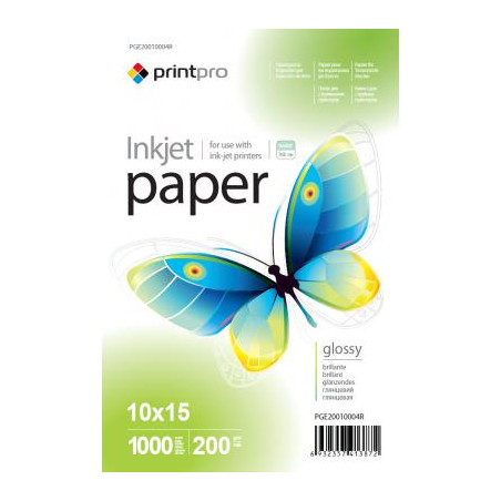 Фотопапір PrintPro 10x15 (PGE20010004R)