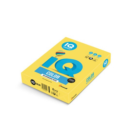Папір Mondi IQ color А4 intensive, 160g 250sh Canary Yellow (CY39/A4/160/IQ)