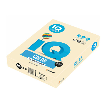 Папір Mondi IQ color А4 pastel, 160g 250sh Creamy (CR20/A4/160/IQ)