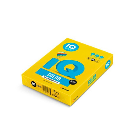 Папір Mondi IQ color А4 intensive, 80g 500sheets, Mustard (IG50/A4/80/IQ)